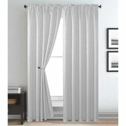 Flash Sale โ Gracewood Hollow Brahmabhatt Rod Pocket Single Window Panel Burgundy ๐ฅฐ