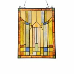 Promo 🧨 Gracewood Hollow Haggar Mission-style Window Panel Suncatcher 🥰