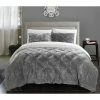 Best Pirce 😉 Gracewood Hollow Audet Sherpa Lined Grey 7-piece Bed In A Bag With Microfiber Sheet Set 😉