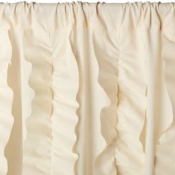 Best deal 😍 Gracewood Hollow Quist Ruffled Single Curtain Panel - 54 X 84 - 54 X 84 Ivory 🥰 17 Best deal 😍 Gracewood Hollow Quist Ruffled Single Curtain Panel - 54 X 84 - 54 X 84 Ivory 🥰 -Gracewood Hollow shop Oliver James Saville Ruffled Curtain Panel Pair c7e3d2a8 d970 4a9d 8d74 52e8d43ee001
