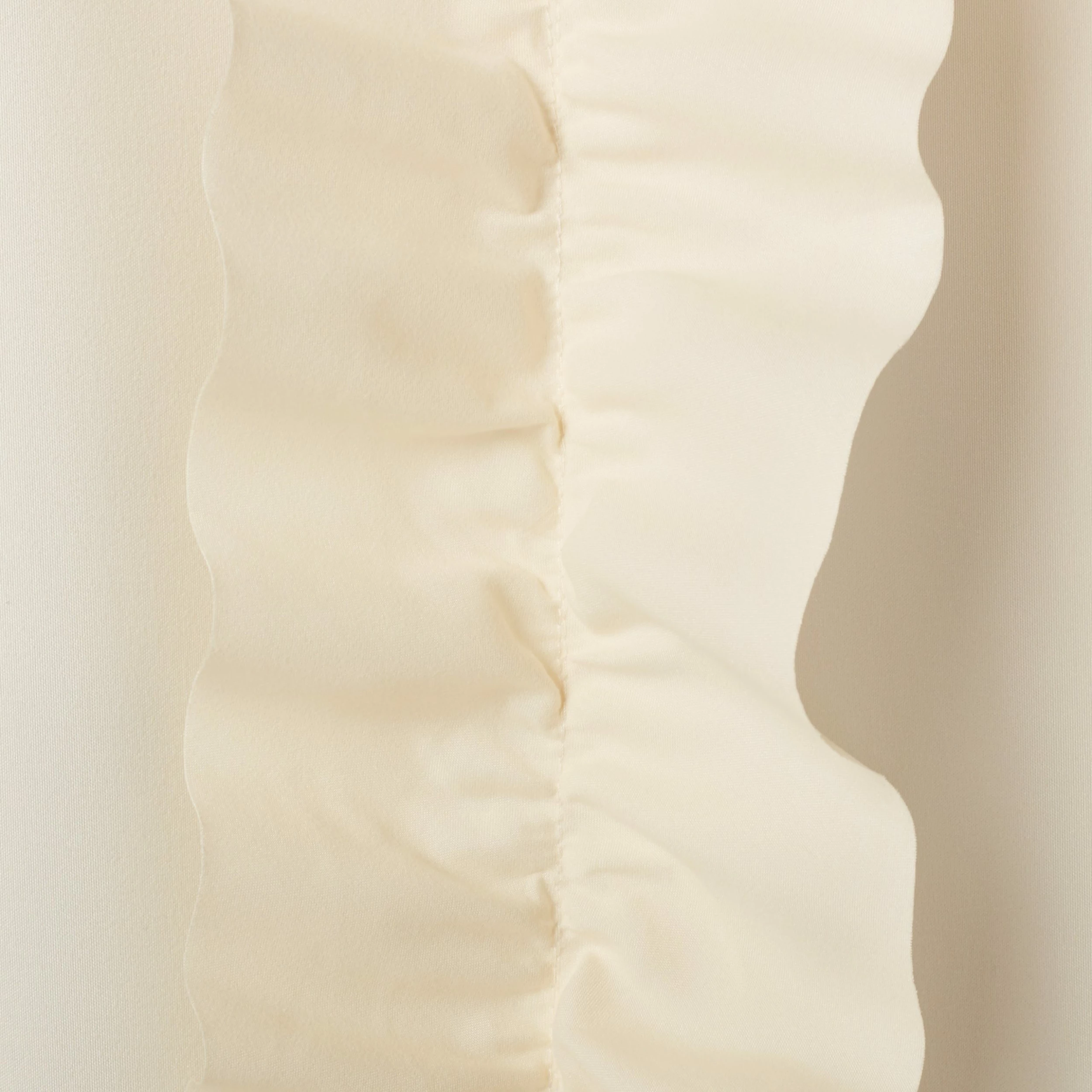 Best deal 😍 Gracewood Hollow Quist Ruffled Single Curtain Panel - 54 X 84 - 54 X 84 Ivory 🥰 10 Best deal 😍 Gracewood Hollow Quist Ruffled Single Curtain Panel - 54 X 84 - 54 X 84 Ivory 🥰 - Image 8