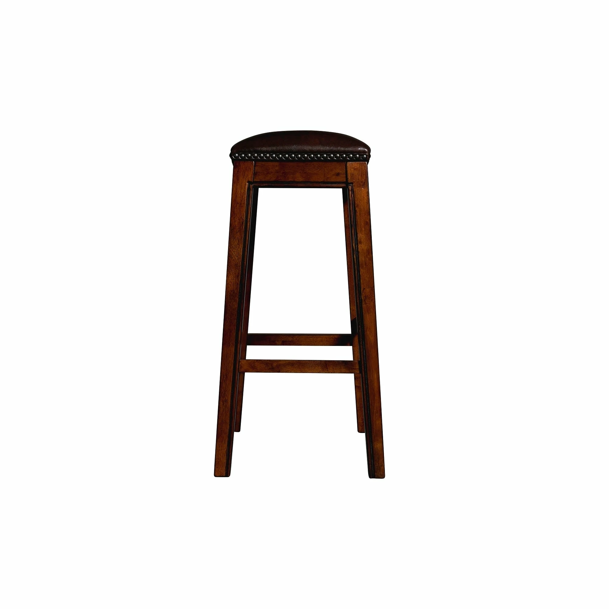 Hot Sale 😉 Gracewood Hollow Parpetsi 30-inch Rubberwood Backless Bar Stool With Upholstered Seat Blue 🎁 16 Hot Sale 😉 Gracewood Hollow Parpetsi 30-inch Rubberwood Backless Bar Stool With Upholstered Seat Blue 🎁 - Image 14