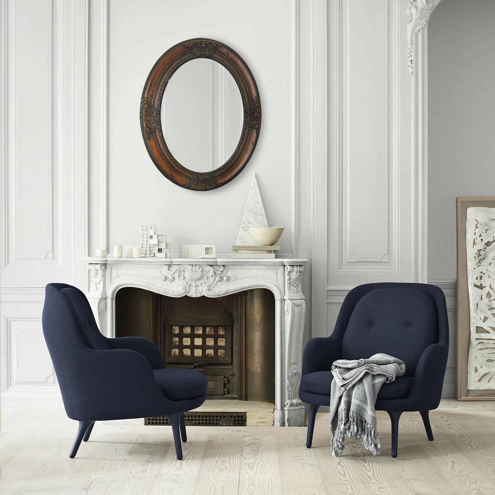 Hot Sale ⌛ Gracewood Hollow Gangasati Cherry Wood Mirror ⌛ 6 Hot Sale ⌛ Gracewood Hollow Gangasati Cherry Wood Mirror ⌛ - Image 4