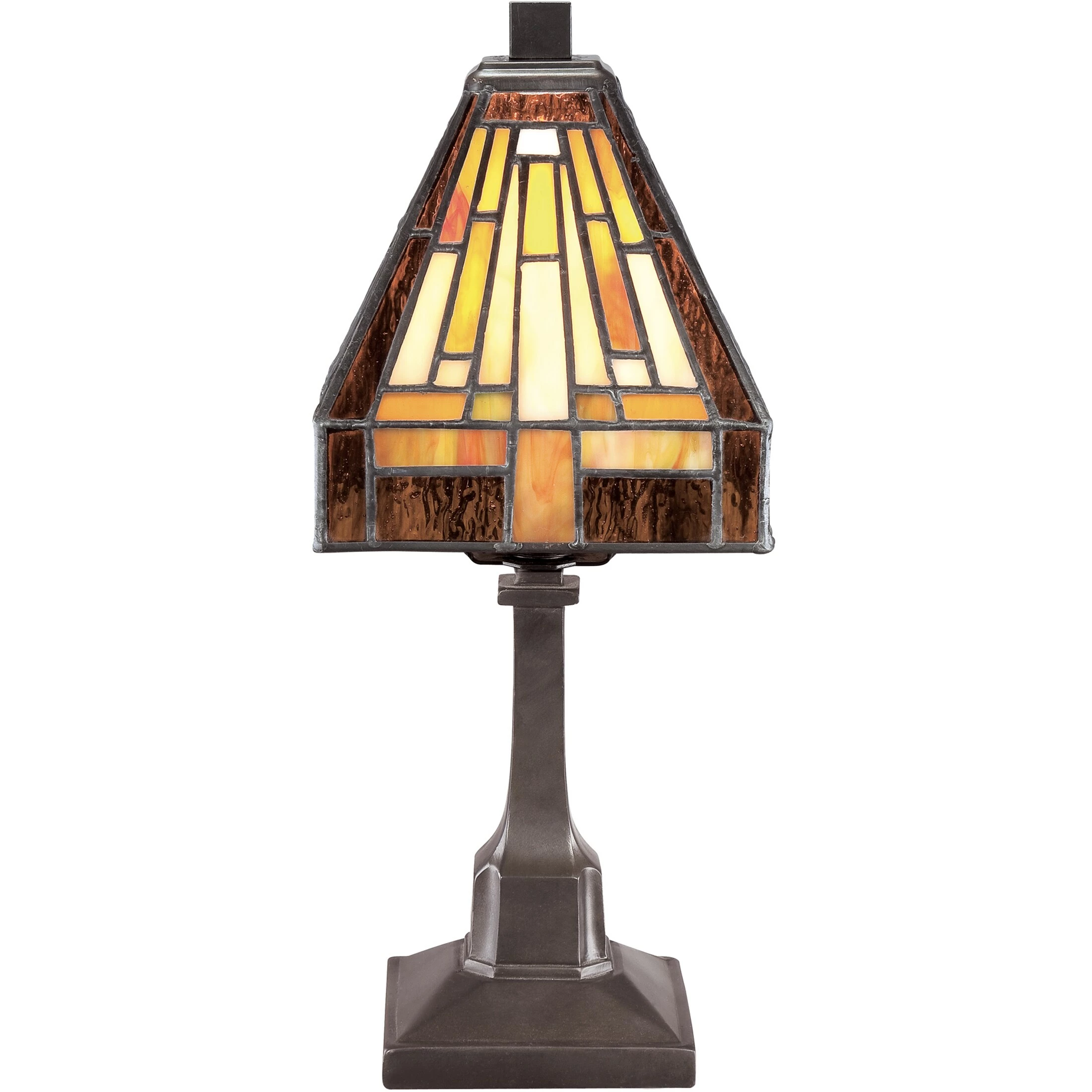 New ๐ Gracewood Hollow Qosja Tiffany-style Glass Vintage Bronze Finish Desk Lamp ๐ 4 New ๐ Gracewood Hollow Qosja Tiffany-style Glass Vintage Bronze Finish Desk Lamp ๐ - Image 2