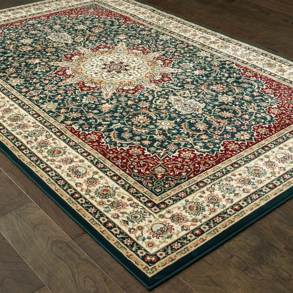 Hot Sale ๐ Gracewood Hollow Stora Red/Ivory Classic Medallion Area Rug ๐ - Image 13