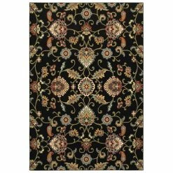 Outlet ✨ Gracewood Hollow Silko Oriental Area Rug Cream/multi ⭐