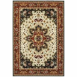 Hot Sale 🎁 Gracewood Hollow Adair Medallion Area Rug Red/cream ❤️ 25 Hot Sale 🎁 Gracewood Hollow Adair Medallion Area Rug Red/cream ❤️ -Gracewood Hollow shop Style Haven Timeless Medallion Red Ivory Area Rug 67 x 96 a4500542 973d 471b a555 b6b804166959 1000