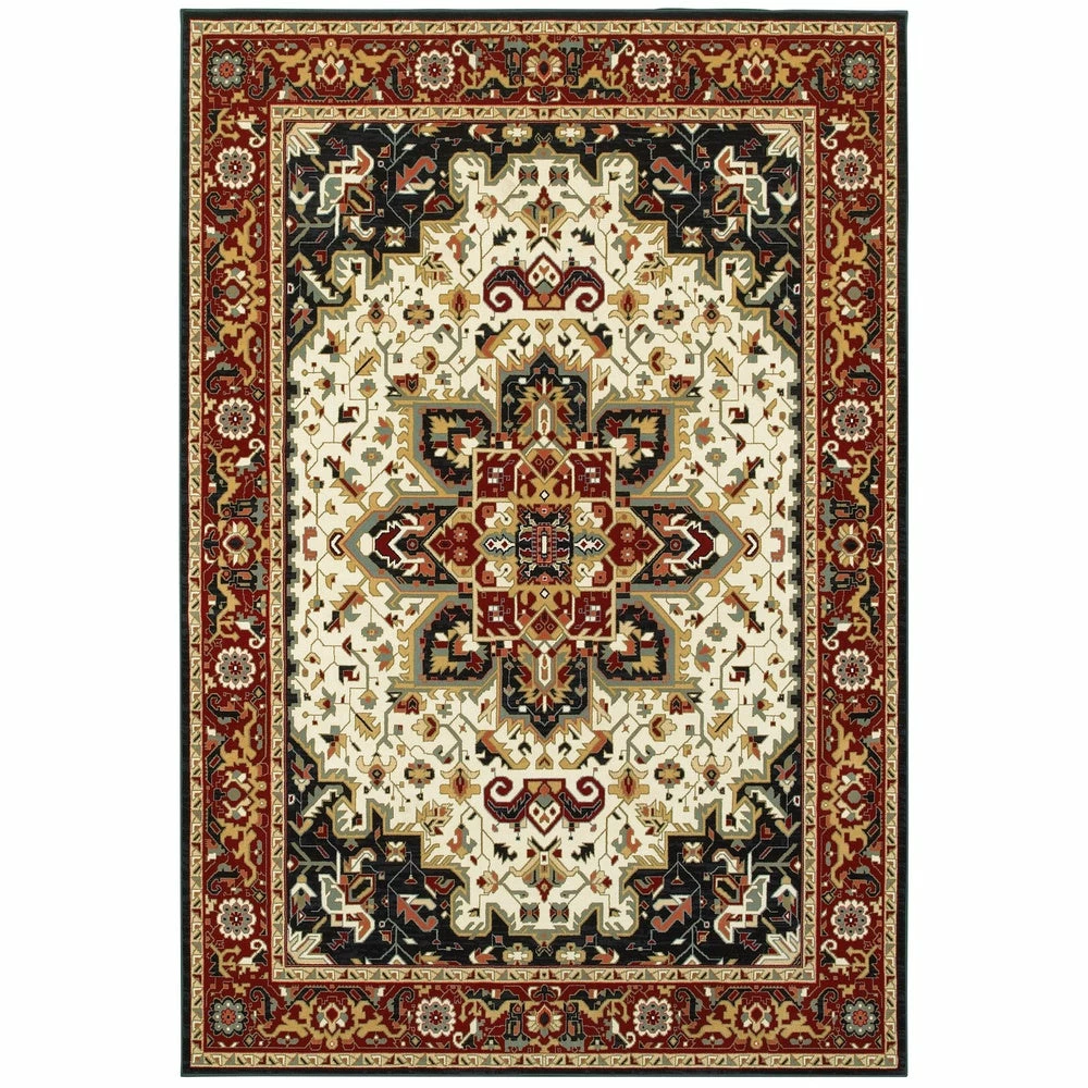Hot Sale 🎁 Gracewood Hollow Adair Medallion Area Rug Red/cream ❤️ 11 Hot Sale 🎁 Gracewood Hollow Adair Medallion Area Rug Red/cream ❤️ - Image 9