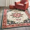 Hot Sale 🎁 Gracewood Hollow Adair Medallion Area Rug Red/cream ❤️