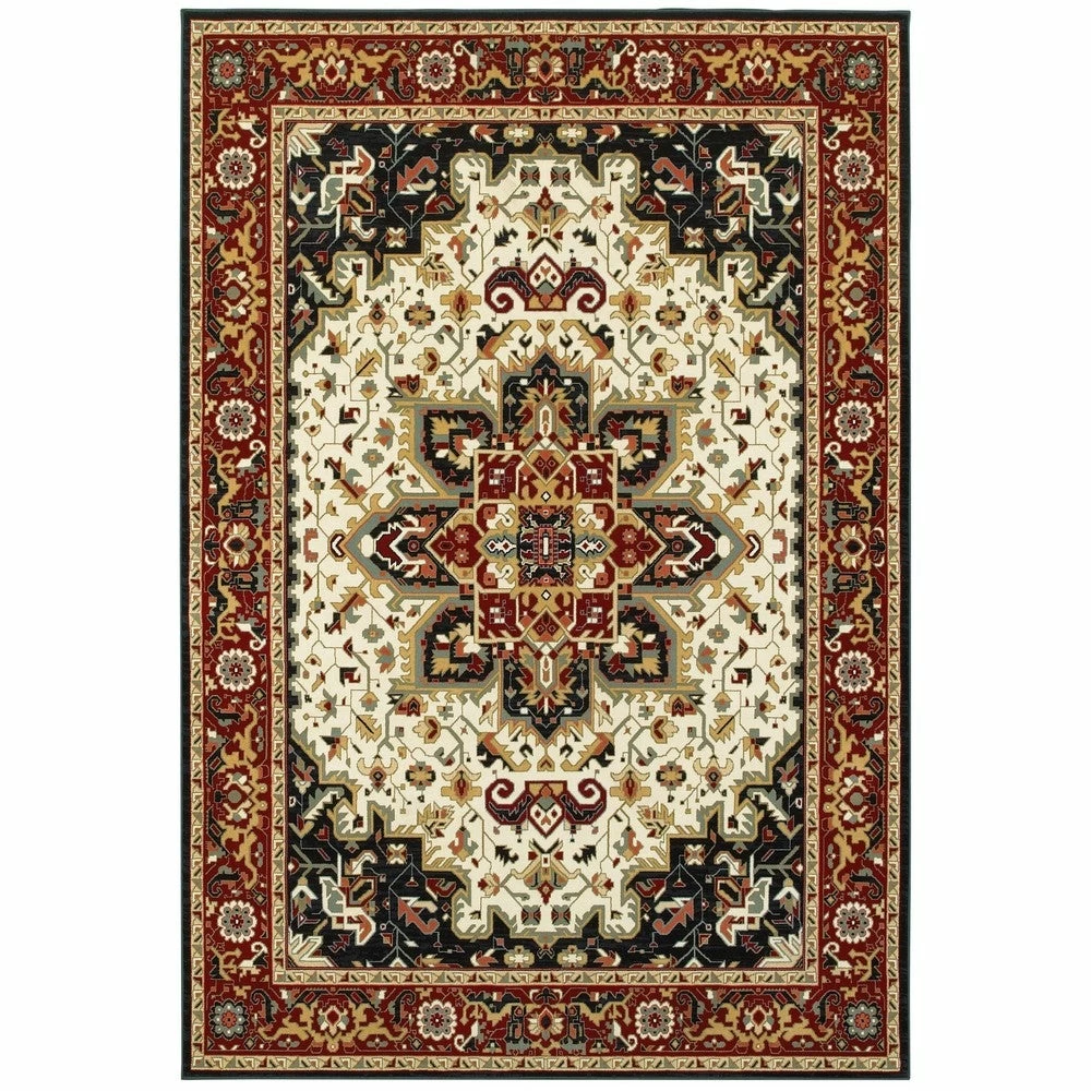 Hot Sale 🎁 Gracewood Hollow Adair Medallion Area Rug Red/cream ❤️ 12 Hot Sale 🎁 Gracewood Hollow Adair Medallion Area Rug Red/cream ❤️ - Image 10