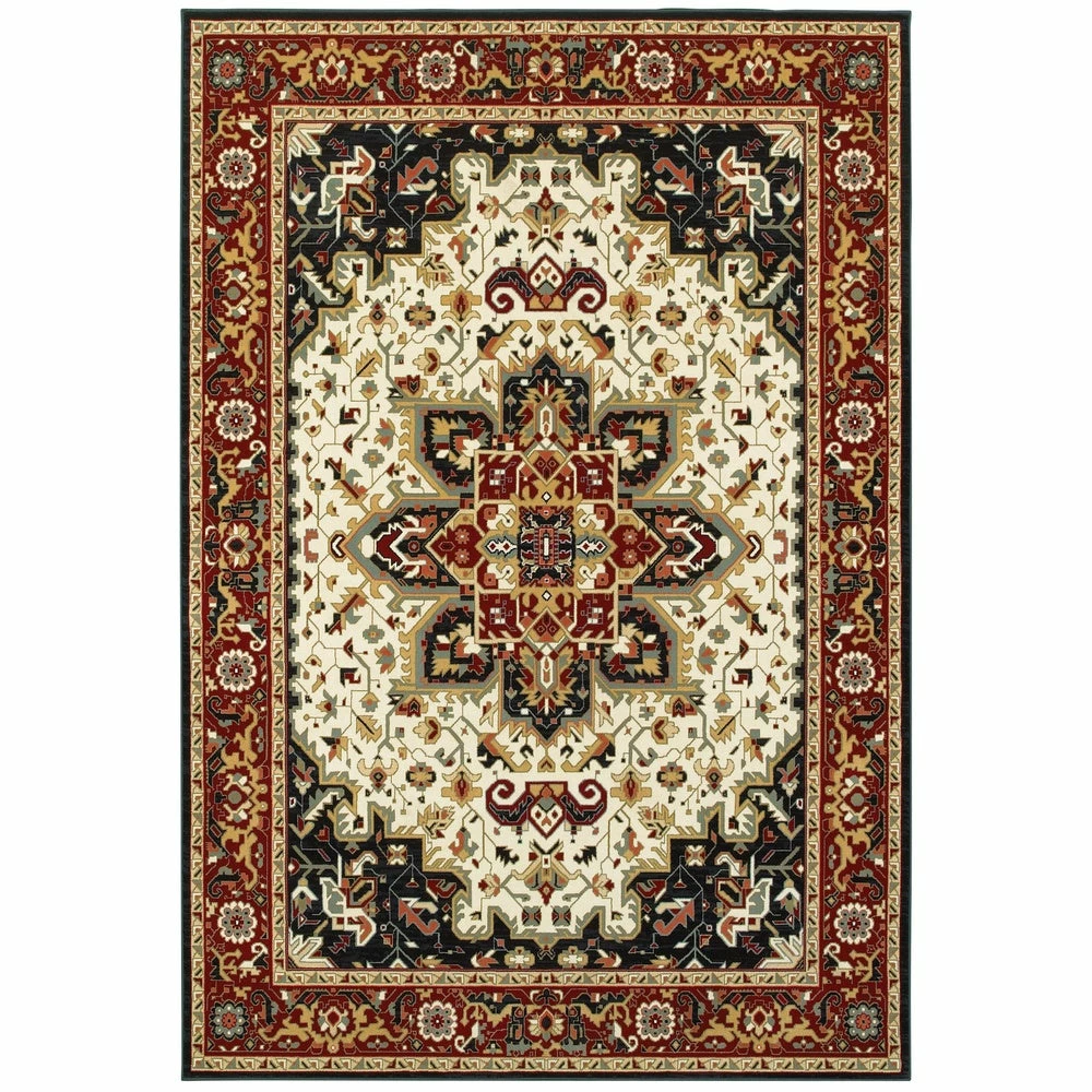 Hot Sale 🎁 Gracewood Hollow Adair Medallion Area Rug Red/cream ❤️ 9 Hot Sale 🎁 Gracewood Hollow Adair Medallion Area Rug Red/cream ❤️ - Image 7
