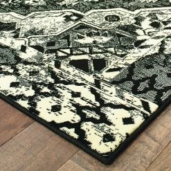 Hot Sale โจ Gracewood Hollow Moss Medallion Black/ Ivory Micro Fiber Rug Black/cream ๐ 14 Hot Sale โจ Gracewood Hollow Moss Medallion Black/ Ivory Micro Fiber Rug Black/cream ๐ -Gracewood Hollow shop Tribal Medallion Black Ivory Area Rug 23 x 76 ed703eb5 1e0c 4499 a7b5 251441e5a309 1000