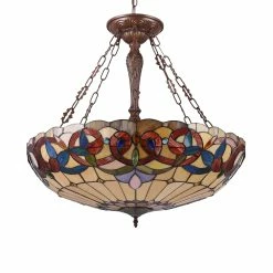 Buy ๐ Gracewood Hollow Tchichelle 4-light Stained Glass And Antique Dark Bronze Inverted Pendant - Multi-Color/Dark Anti-Bronze ๐ 9 Buy ๐ Gracewood Hollow Tchichelle 4-light Stained Glass And Antique Dark Bronze Inverted Pendant - Multi-Color/Dark Anti-Bronze ๐ -Gracewood Hollow shop Victorian Design 4 light Dark Antique Bronze Inverted Pendant Multi Color Dark Anti Bronze 83200dbf b2d1 4232 92b0 04bab0d6bb9a