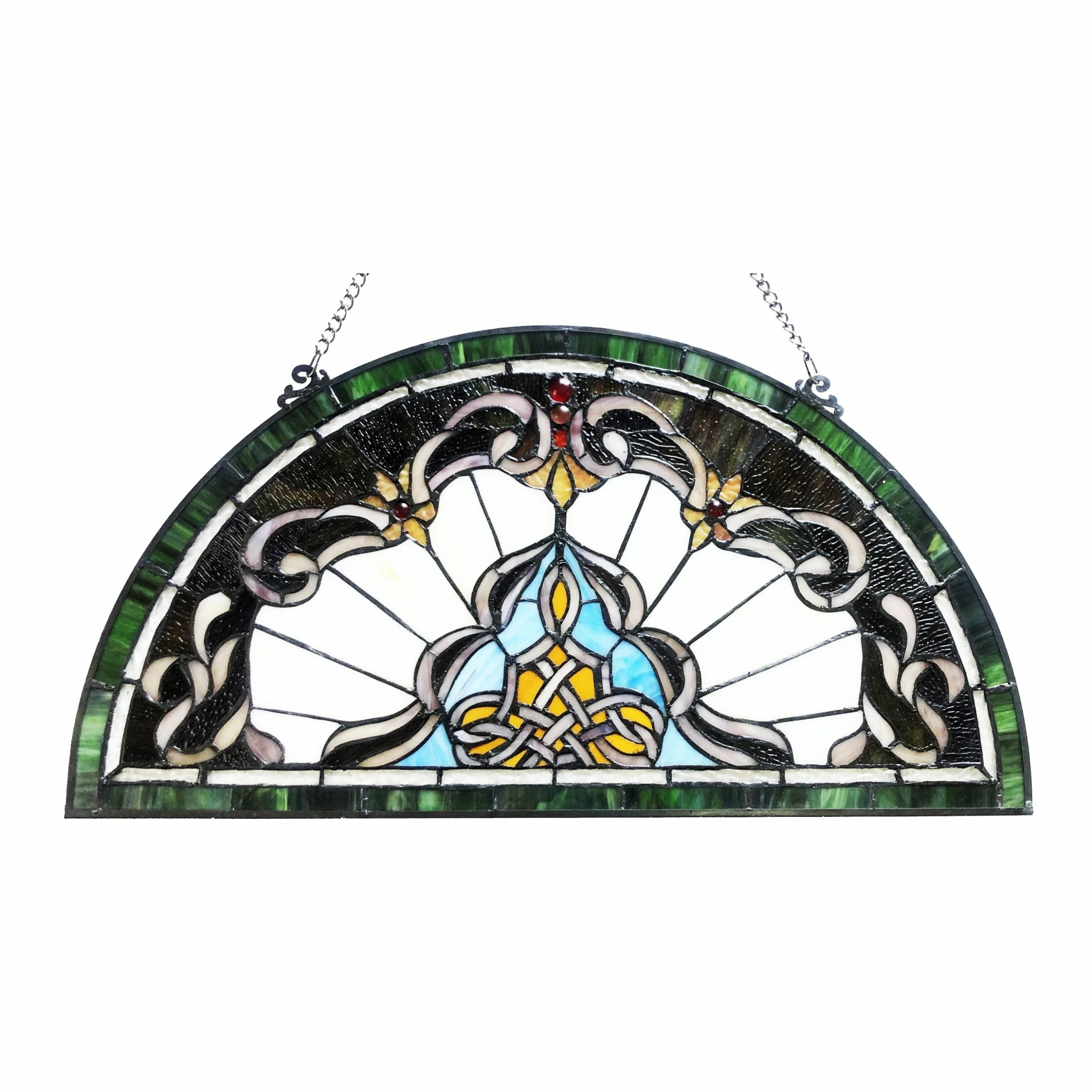 Deals ๐ Gracewood Hollow Delapaz Half-circle Glass Window Panel/Suncatcher ๐ฏ 5 Deals ๐ Gracewood Hollow Delapaz Half-circle Glass Window Panel/Suncatcher ๐ฏ - Image 3