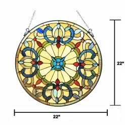 Budget โจ Gracewood Hollow Dilloway Circular Glass Window Panel/Suncatcher ๐ 9 Budget โจ Gracewood Hollow Dilloway Circular Glass Window Panel/Suncatcher ๐ -Gracewood Hollow shop Victorian Design Window Panel Suncatcher aa219b7c 879e 404f a219 496cd4e3a5c3