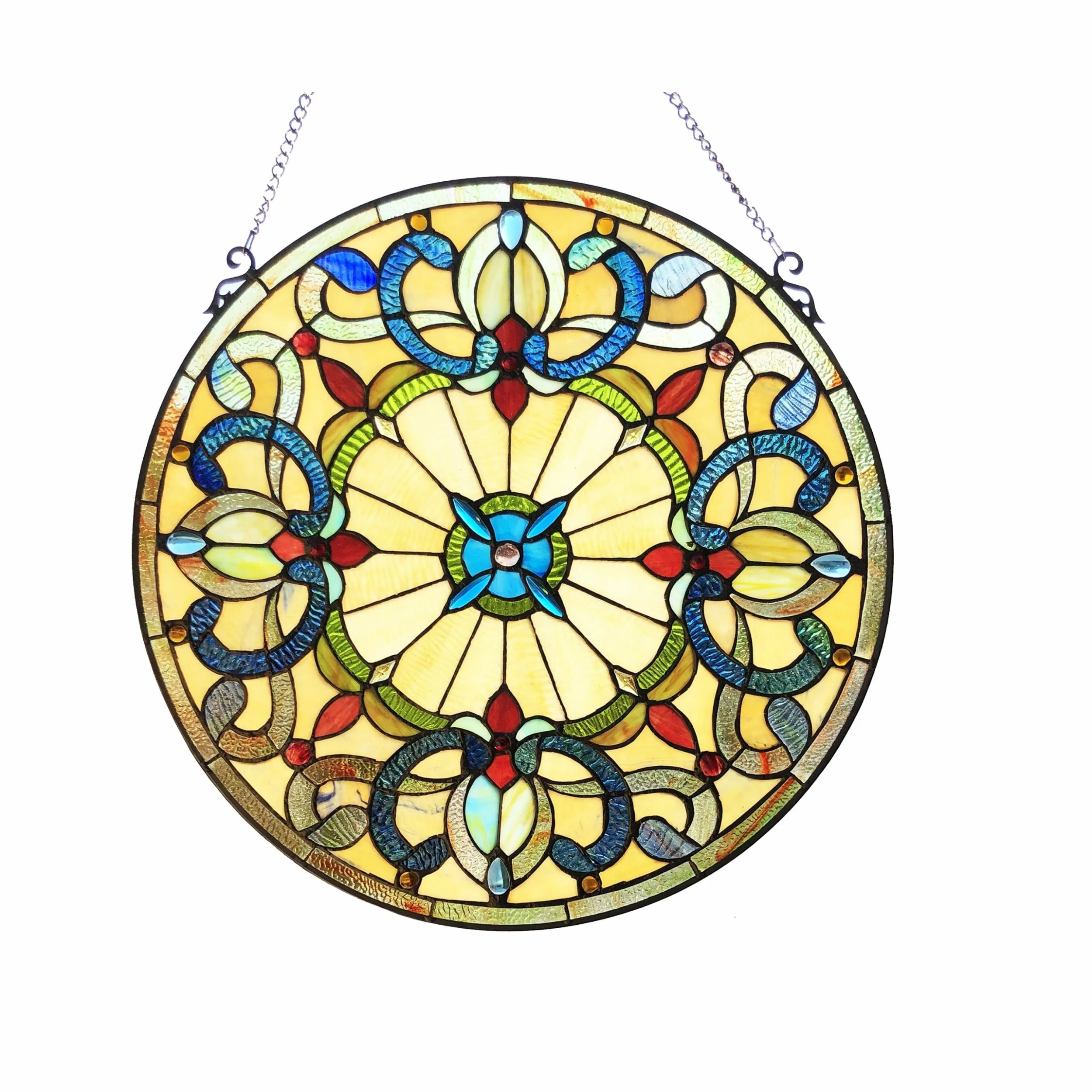 Budget โจ Gracewood Hollow Dilloway Circular Glass Window Panel/Suncatcher ๐ 4 Budget โจ Gracewood Hollow Dilloway Circular Glass Window Panel/Suncatcher ๐ - Image 2