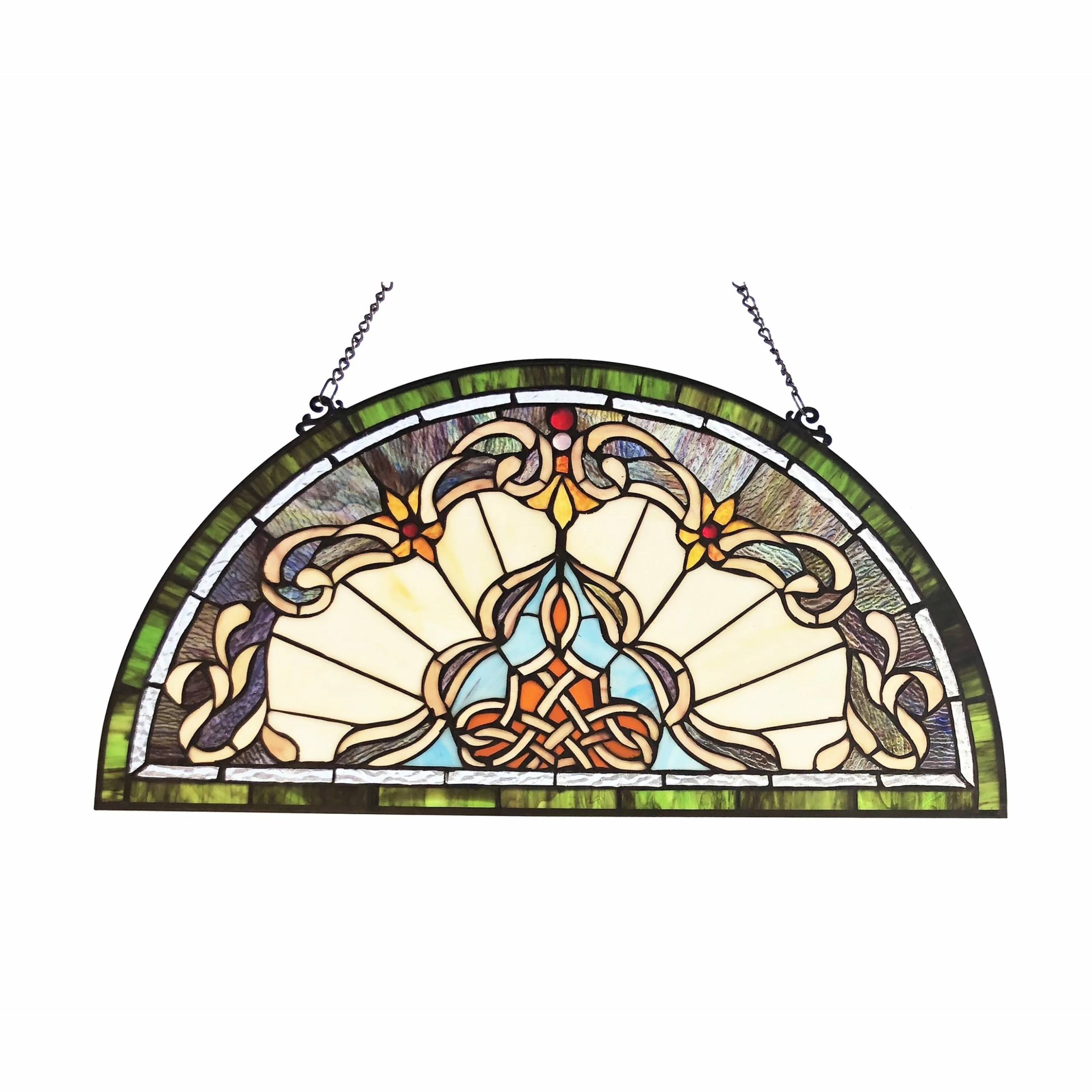 Deals ๐ Gracewood Hollow Delapaz Half-circle Glass Window Panel/Suncatcher ๐ฏ 4 Deals ๐ Gracewood Hollow Delapaz Half-circle Glass Window Panel/Suncatcher ๐ฏ - Image 2