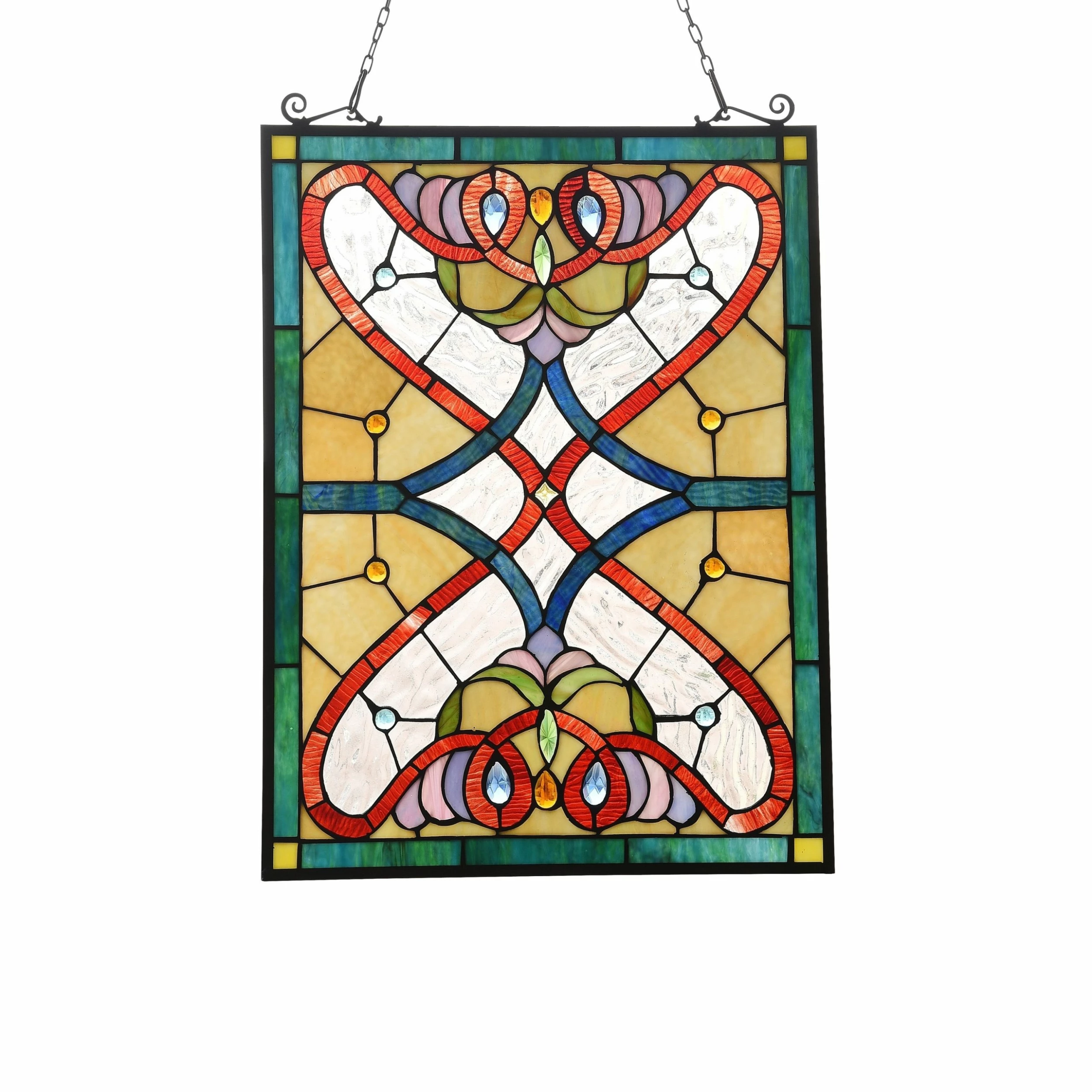 Wholesale ๐ Gracewood Hollow Yengo Victorian Stained Glass Window Panel Suncatcher ๐ 3 Wholesale ๐ Gracewood Hollow Yengo Victorian Stained Glass Window Panel Suncatcher ๐