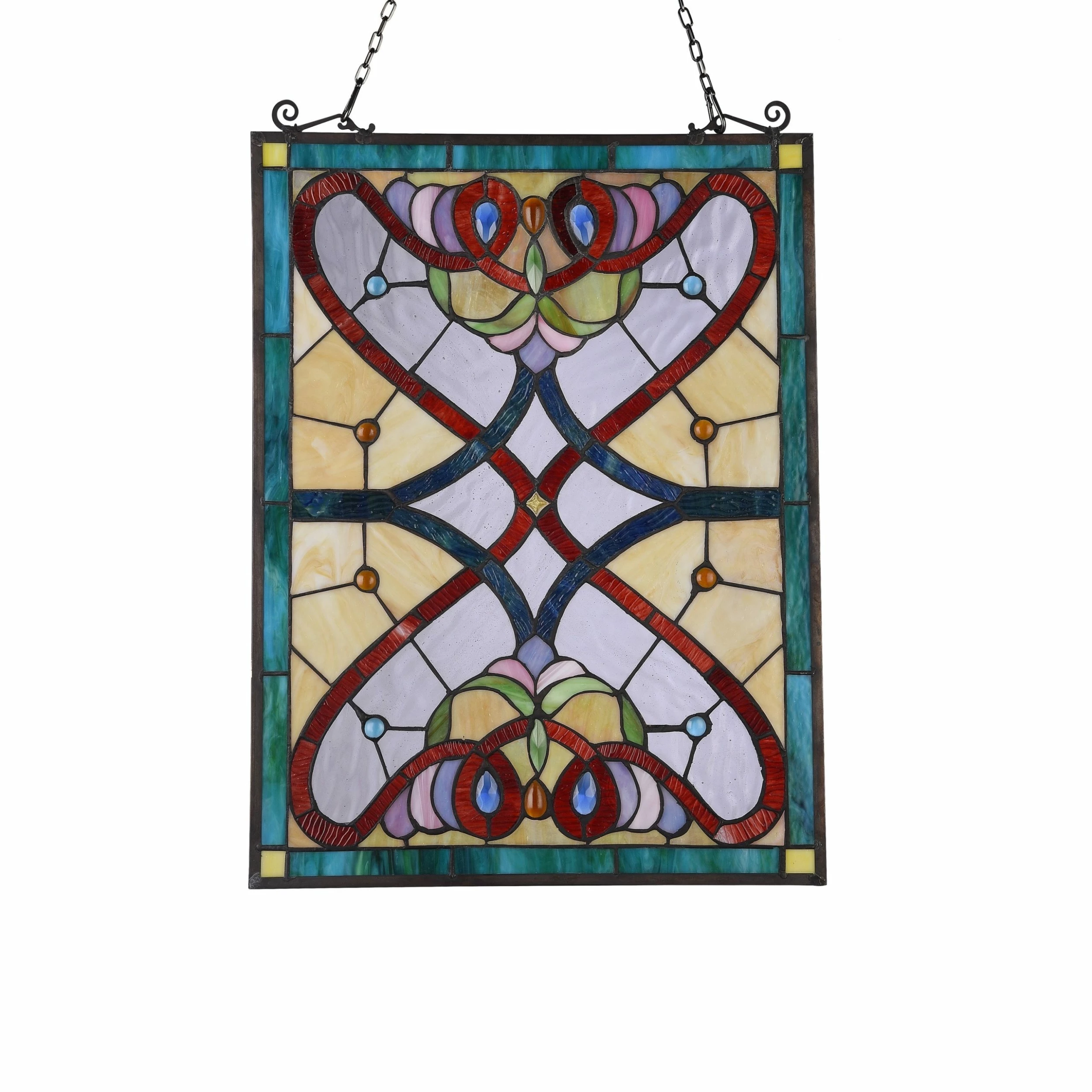 Wholesale ๐ Gracewood Hollow Yengo Victorian Stained Glass Window Panel Suncatcher ๐ 4 Wholesale ๐ Gracewood Hollow Yengo Victorian Stained Glass Window Panel Suncatcher ๐ - Image 2