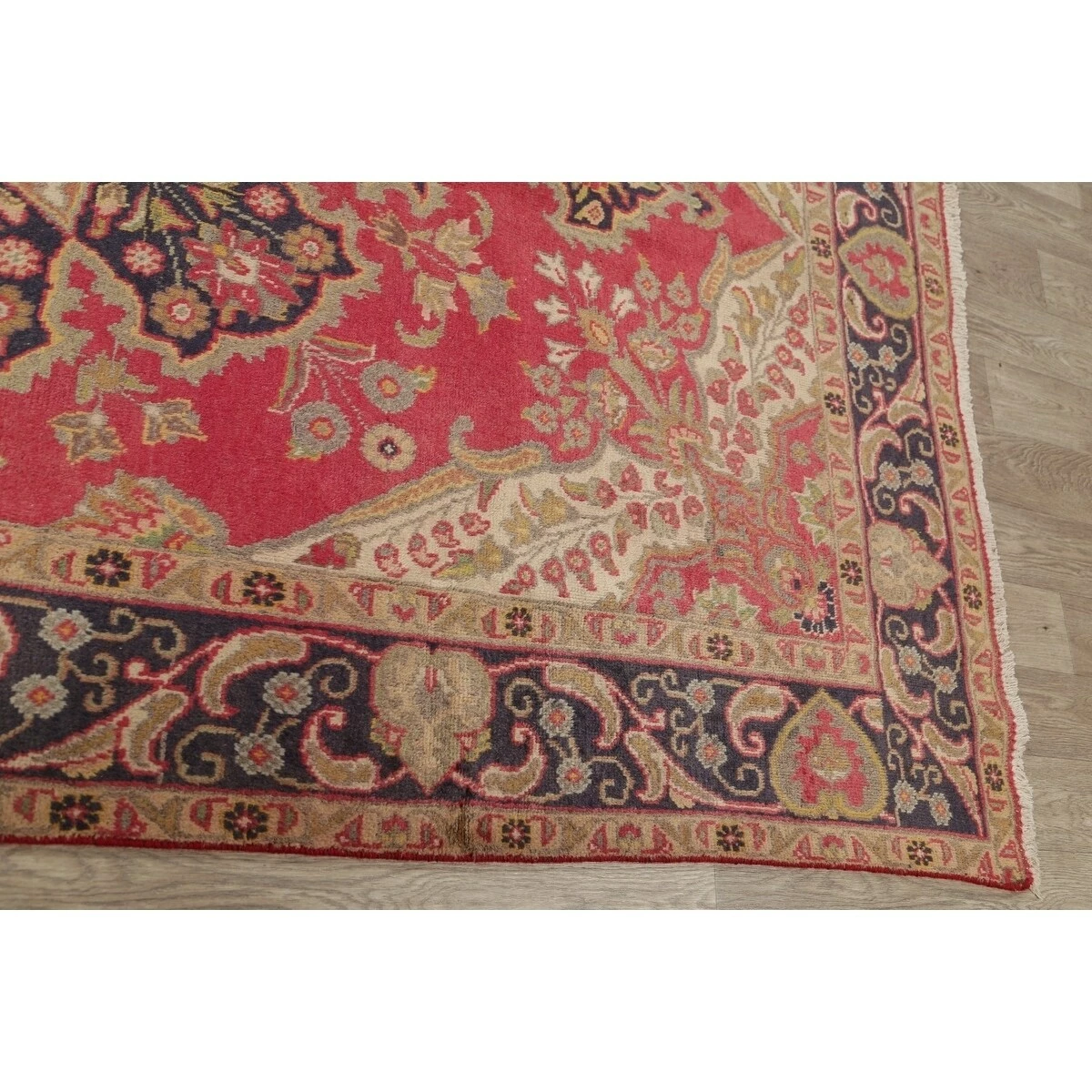 Discount ⌛ Gracewood Hollow Mwashinga Handmade Distressed Medallion Persian Area Rug - 10'3" X 6'8" ⌛ 17 Discount ⌛ Gracewood Hollow Mwashinga Handmade Distressed Medallion Persian Area Rug - 10'3" X 6'8" ⌛ - Image 15