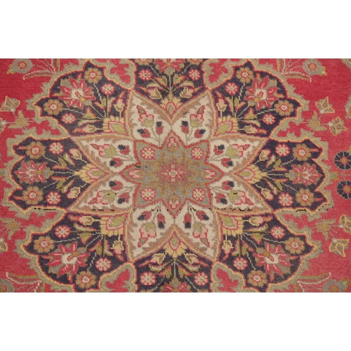 Discount ⌛ Gracewood Hollow Mwashinga Handmade Distressed Medallion Persian Area Rug - 10'3" X 6'8" ⌛ 6 Discount ⌛ Gracewood Hollow Mwashinga Handmade Distressed Medallion Persian Area Rug - 10'3" X 6'8" ⌛ - Image 4