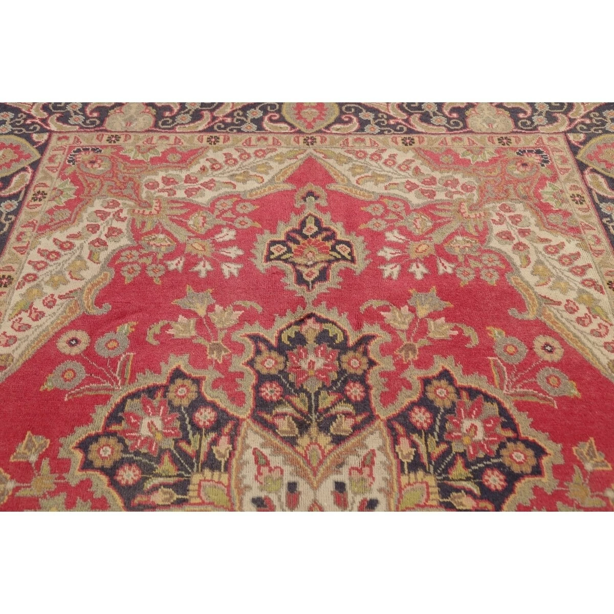 Discount ⌛ Gracewood Hollow Mwashinga Handmade Distressed Medallion Persian Area Rug - 10'3" X 6'8" ⌛ 16 Discount ⌛ Gracewood Hollow Mwashinga Handmade Distressed Medallion Persian Area Rug - 10'3" X 6'8" ⌛ - Image 14