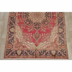 Discount ⌛ Gracewood Hollow Mwashinga Handmade Distressed Medallion Persian Area Rug - 10'3" X 6'8" ⌛ 21 Discount ⌛ Gracewood Hollow Mwashinga Handmade Distressed Medallion Persian Area Rug - 10'3" X 6'8" ⌛ -Gracewood Hollow shop Vintage Tabriz Floral Medallion Hand Knotted Wool Persian Area Rug 103 x 68 e48c4791 a116 49de afda 2fbe09c1e12d